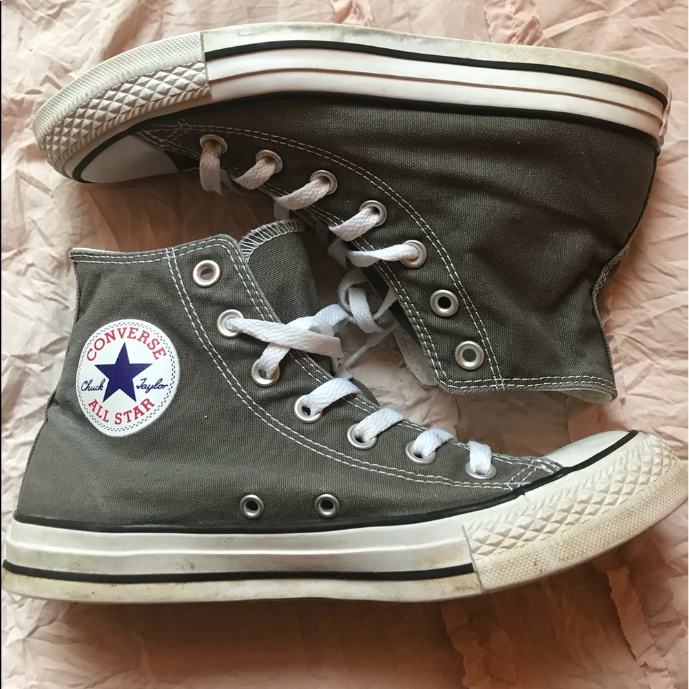 Iconic Charcoal Hightop Converse